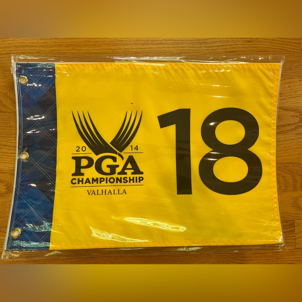 2014 PGA Championship Golf Flag Valhalla Rory McIlroy